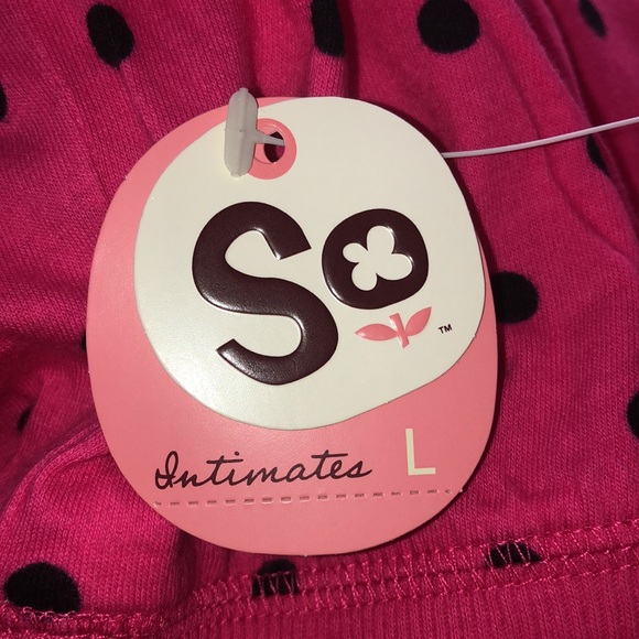 SO Novelty Knit Pants, Size L, New With Tags - Picture 6 of 7